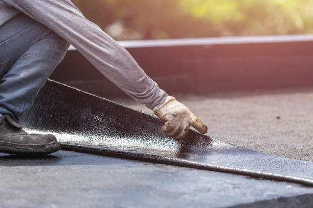 Professional Basement Waterproofing technician working in Middleburg, PA